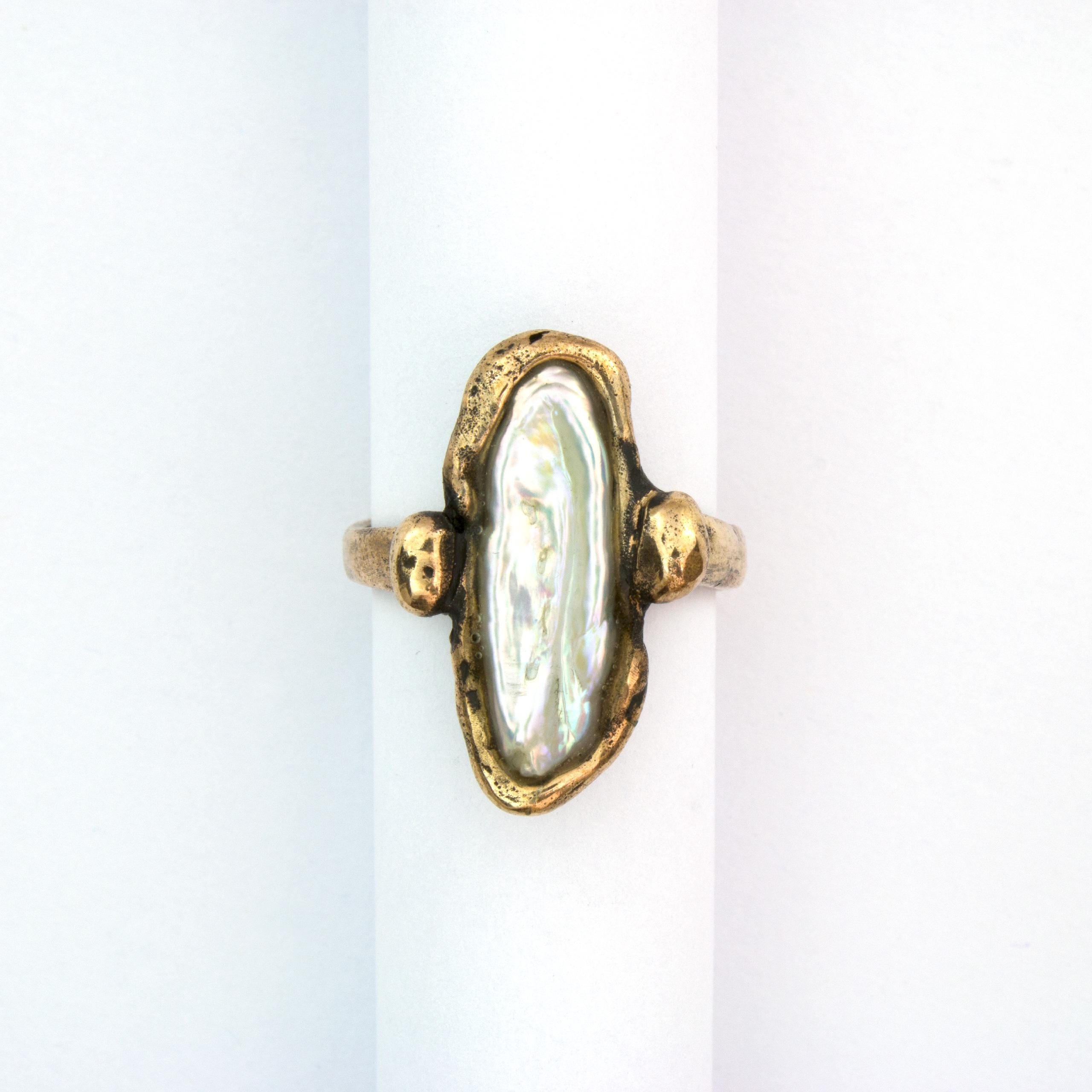 Ring with a Pearl