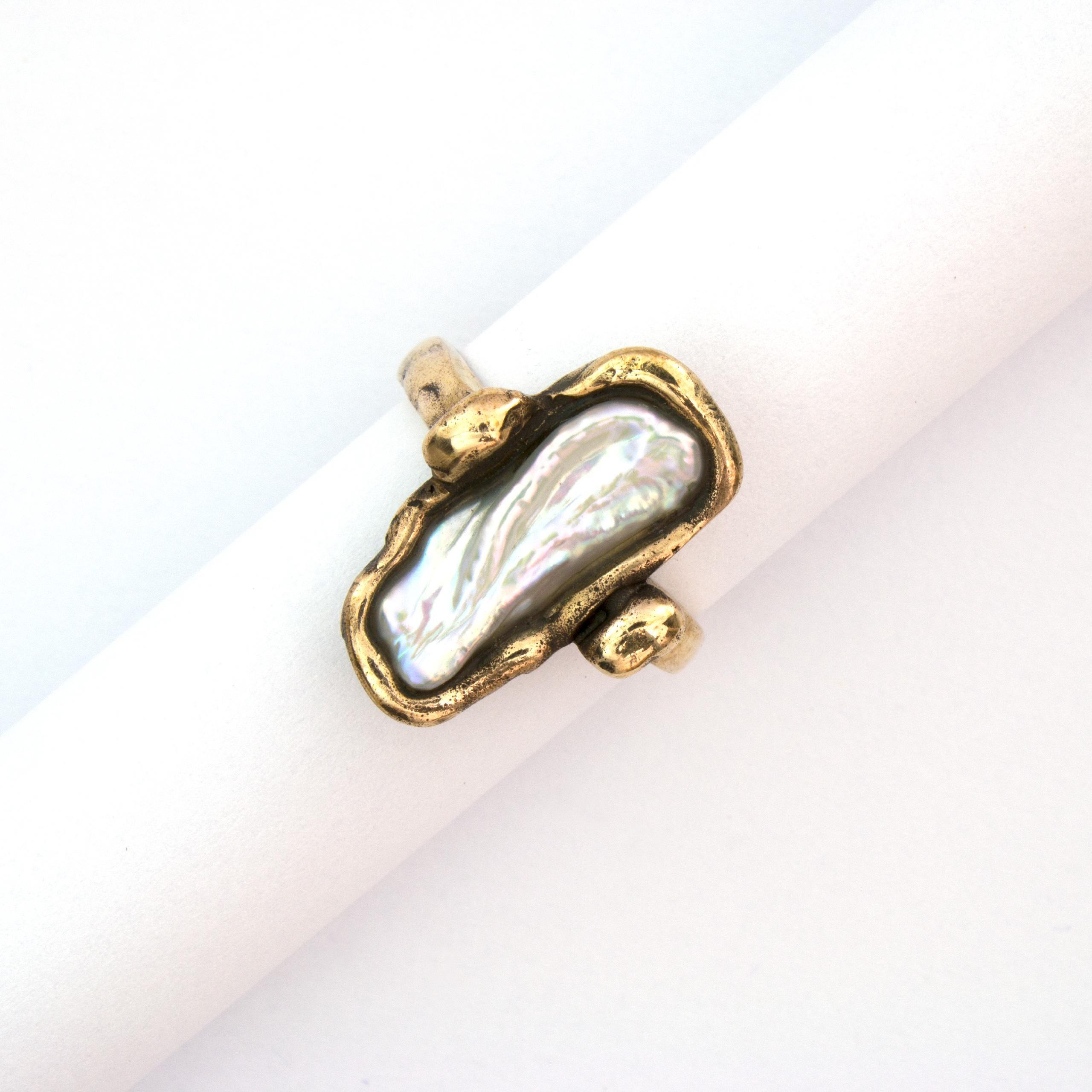 Ring with a Pearl